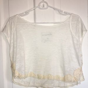 Free People Sheer Flowwy Top